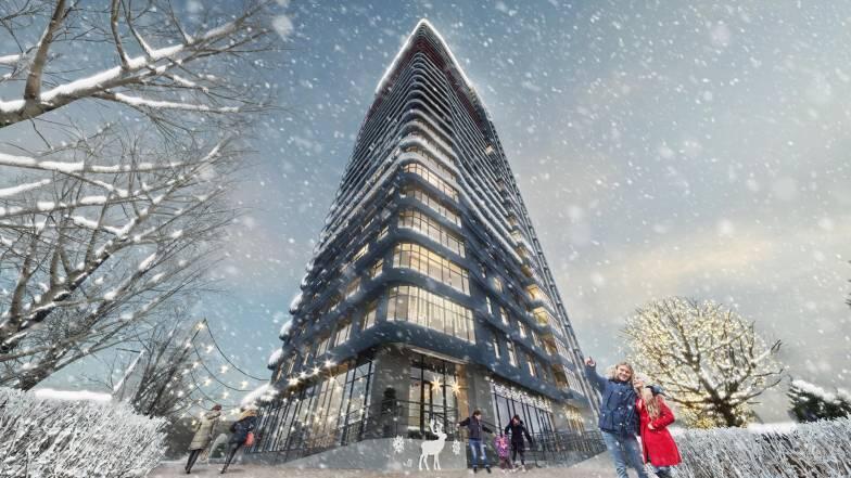 Жилой комплекс Берег Днепра на Днепровской набережной в Киеве